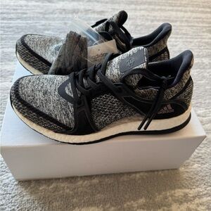 Adidas Pureboost Reining Champs Black and Gray Shoes Size 6 Women’s